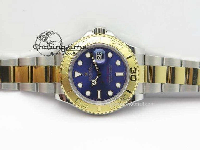 Yacht-Master 116622 BP-Maker Best Edition SS YG Blue Dial On SS YG Bracelet SA3135