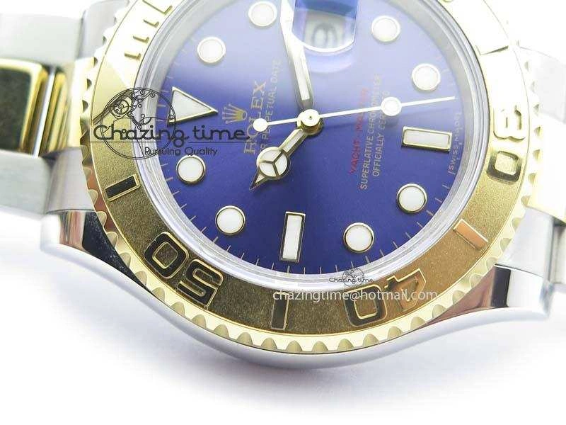 Yacht-Master 116622 BP-Maker Best Edition SS YG Blue Dial On SS YG Bracelet SA3135