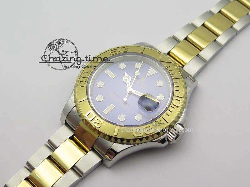 Yacht-Master 116622 BP-Maker Best Edition SS YG Blue Dial On SS YG Bracelet SA3135