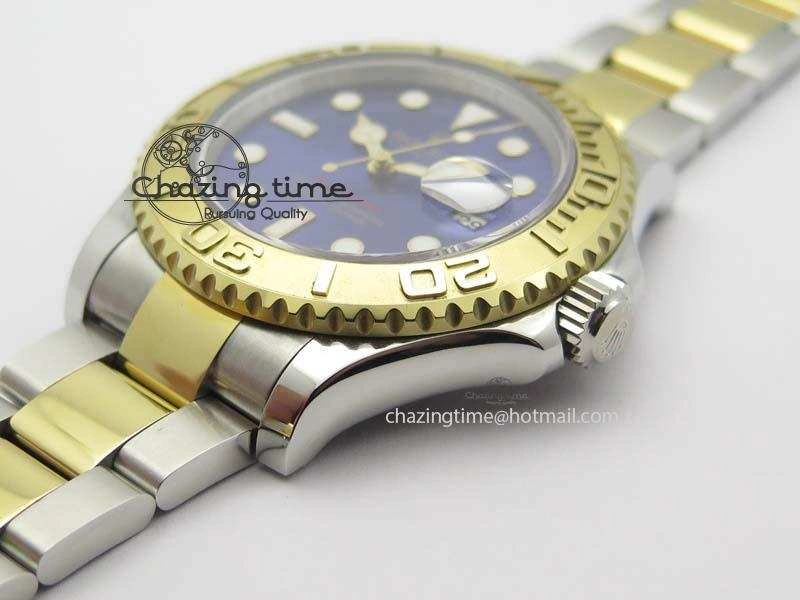 Yacht-Master 116622 BP-Maker Best Edition SS YG Blue Dial On SS YG Bracelet SA3135