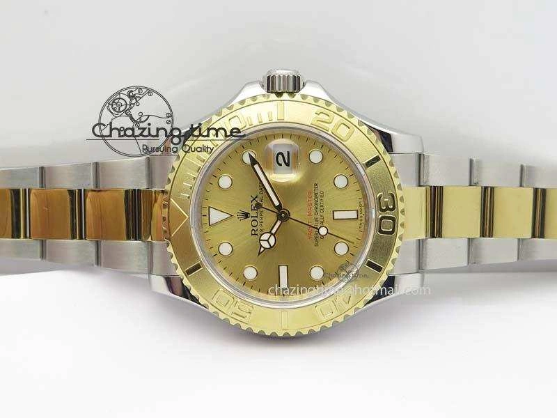 Yacht-Master 116622 BP-Maker Best Edition SS YG Gold Dial On SS YG Bracelet SA3135