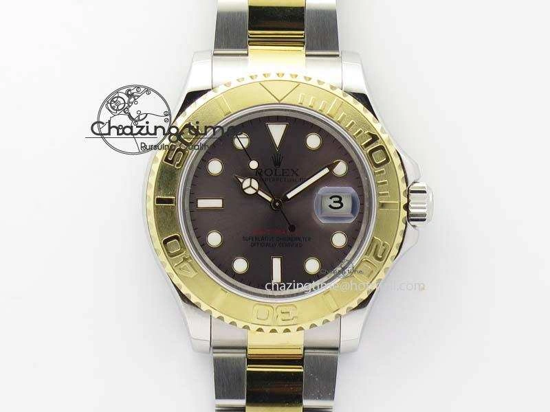 Yacht-Master 116622 BP-Maker Best Edition SS YG Gray Dial On SS YG Bracelet SA3135