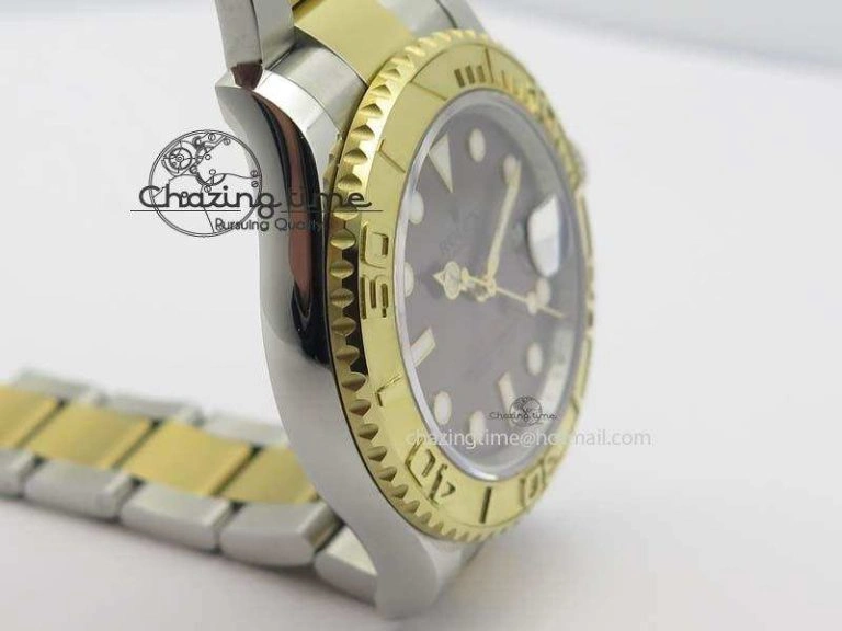 Yacht-Master 116622 BP-Maker Best Edition SS YG Gray Dial On SS YG Bracelet SA3135