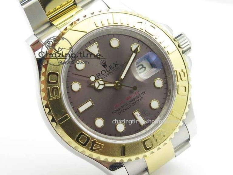 Yacht-Master 116622 BP-Maker Best Edition SS YG Gray Dial On SS YG Bracelet SA3135
