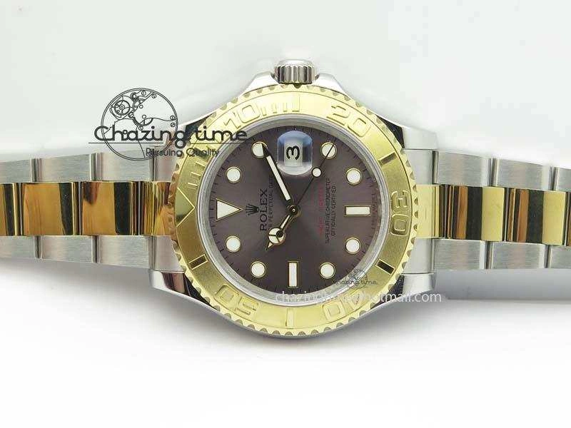 Yacht-Master 116622 BP-Maker Best Edition SS YG Gray Dial On SS YG Bracelet SA3135