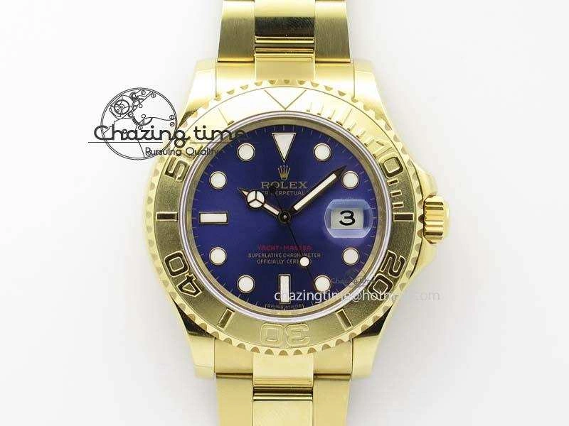 Yacht-Master 116622 BP-Maker Best Edition YG Blue Dial On YG Bracelet SA3135