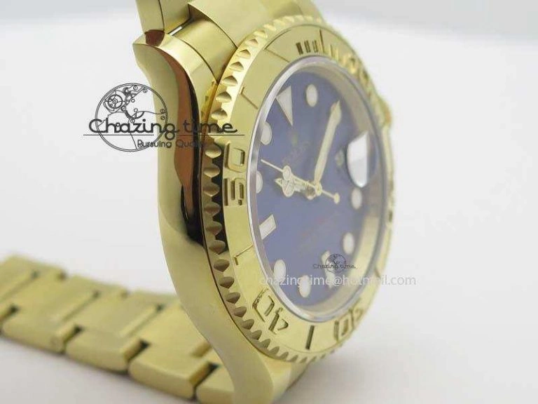 Yacht-Master 116622 BP-Maker Best Edition YG Blue Dial On YG Bracelet SA3135