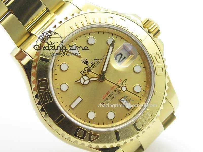 Yacht-Master 116622 BP-Maker Best Edition YG Gold Dial On YG Bracelet SA3135