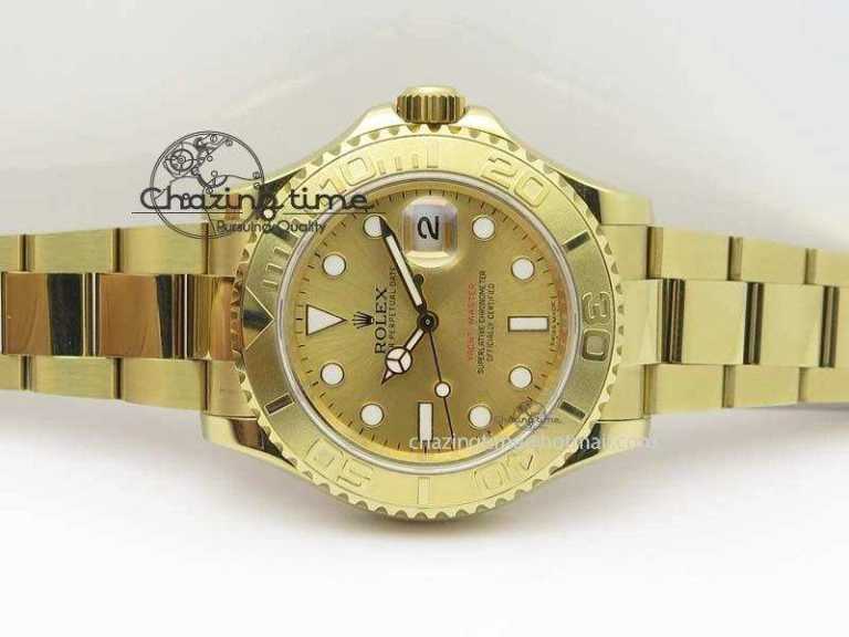 Yacht-Master 116622 BP-Maker Best Edition YG Gold Dial On YG Bracelet SA3135