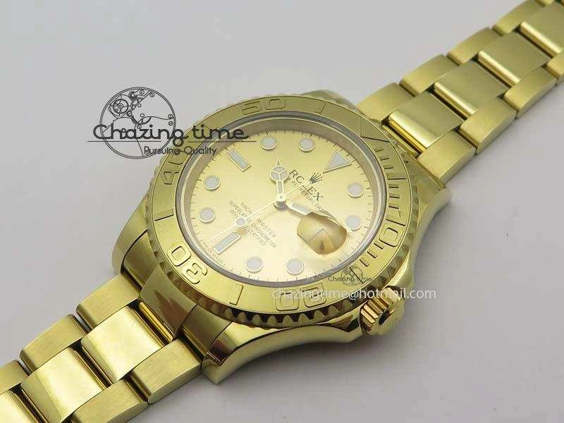 Yacht-Master 116622 BP-Maker Best Edition YG Gold Dial On YG Bracelet SA3135