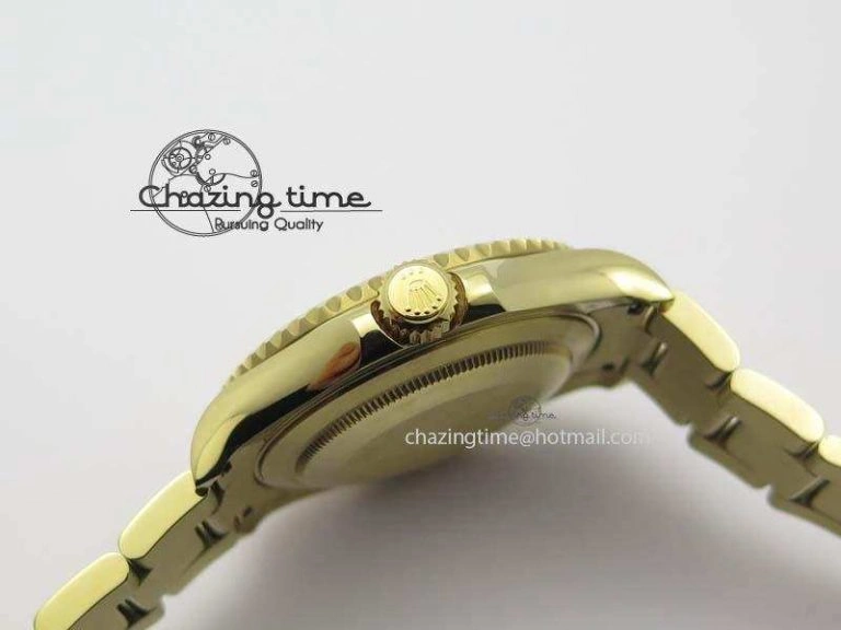Yacht-Master 116622 BP-Maker Best Edition YG Gold Dial On YG Bracelet SA3135