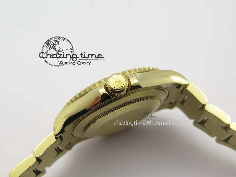 Yacht-Master 116622 BP-Maker Best Edition YG Gold Dial On YG Bracelet SA3135