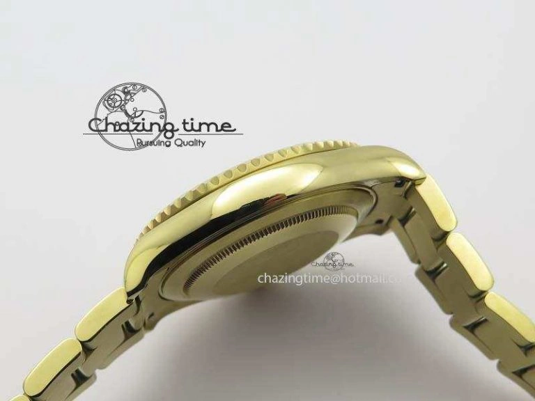 Yacht-Master 116622 BP-Maker Best Edition YG Gold Dial On YG Bracelet SA3135