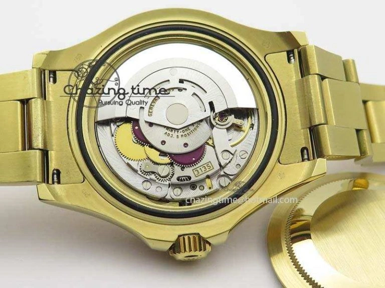 Yacht-Master 116622 BP-Maker Best Edition YG Gray Dial On YG Bracelet SA3135