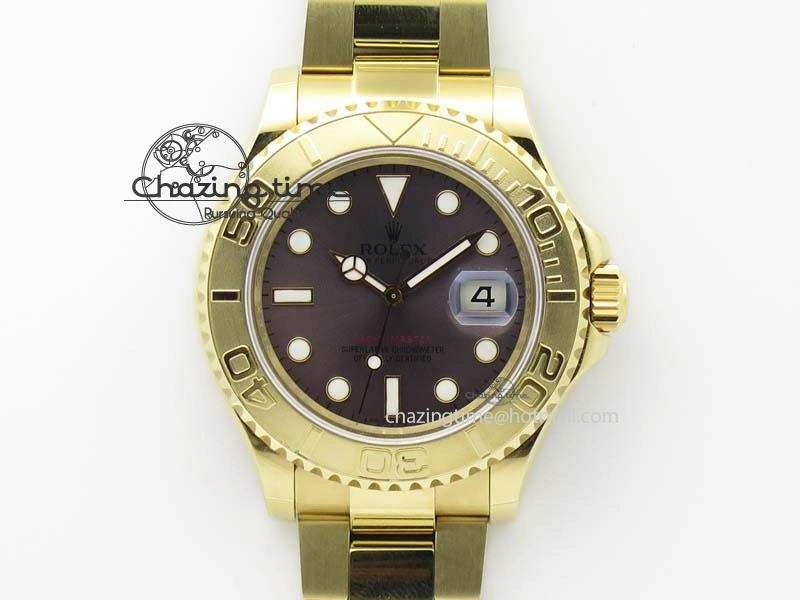 Yacht-Master 116622 BP-Maker Best Edition YG Gray Dial On YG Bracelet SA3135