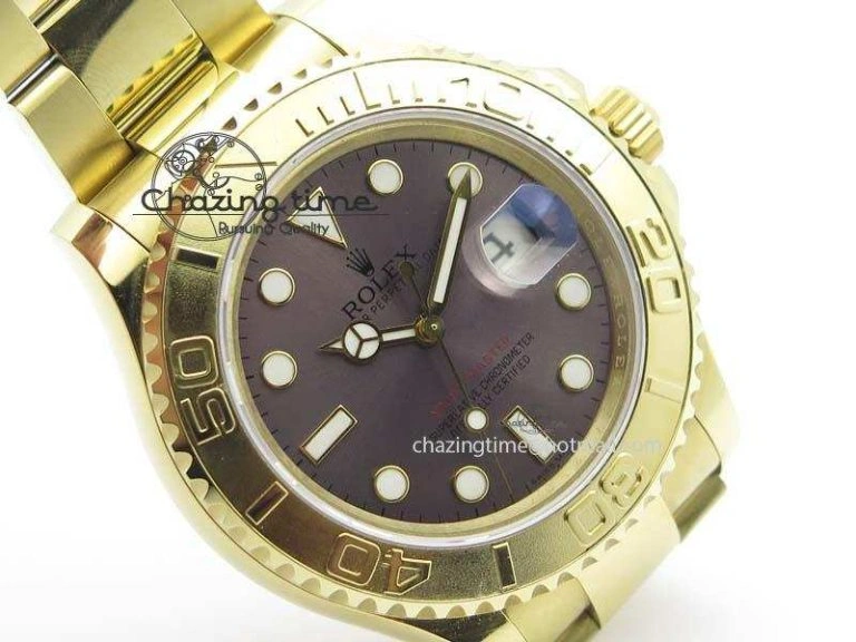 Yacht-Master 116622 BP-Maker Best Edition YG Gray Dial On YG Bracelet SA3135