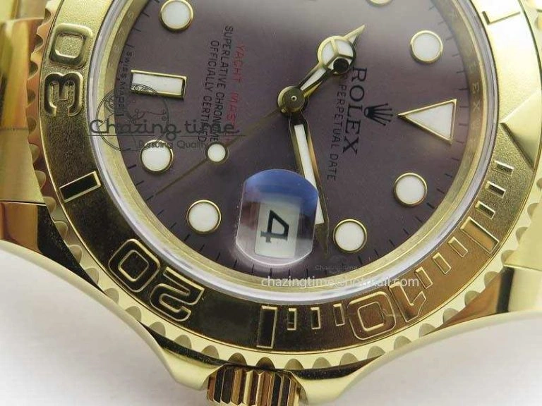 Yacht-Master 116622 BP-Maker Best Edition YG Gray Dial On YG Bracelet SA3135