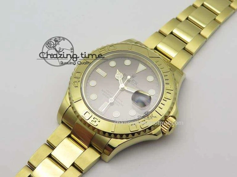 Yacht-Master 116622 BP-Maker Best Edition YG Gray Dial On YG Bracelet SA3135