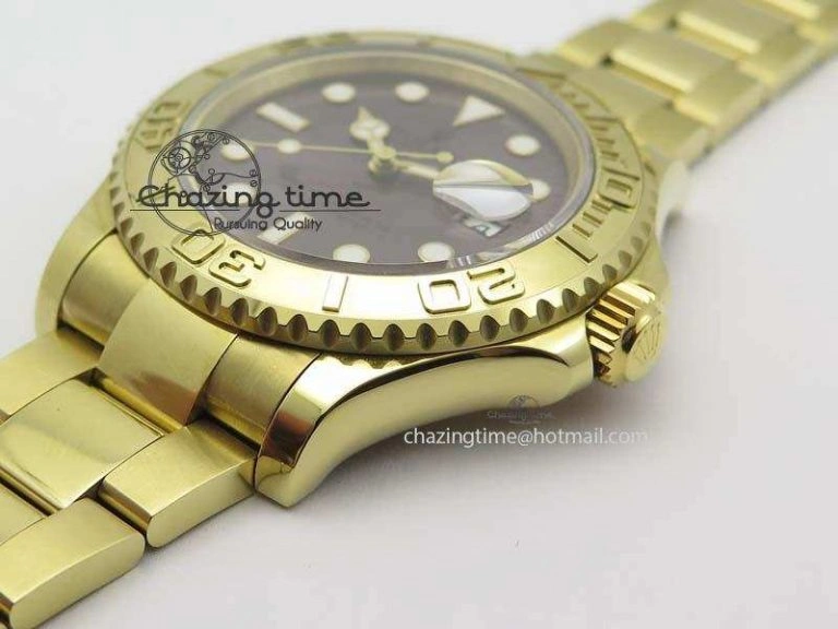 Yacht-Master 116622 BP-Maker Best Edition YG Gray Dial On YG Bracelet SA3135