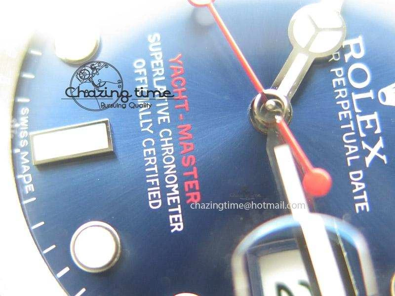 Yacht-Master 116622 Blue Dial JF Best Edition On SS Bracelet SA3135 V2
