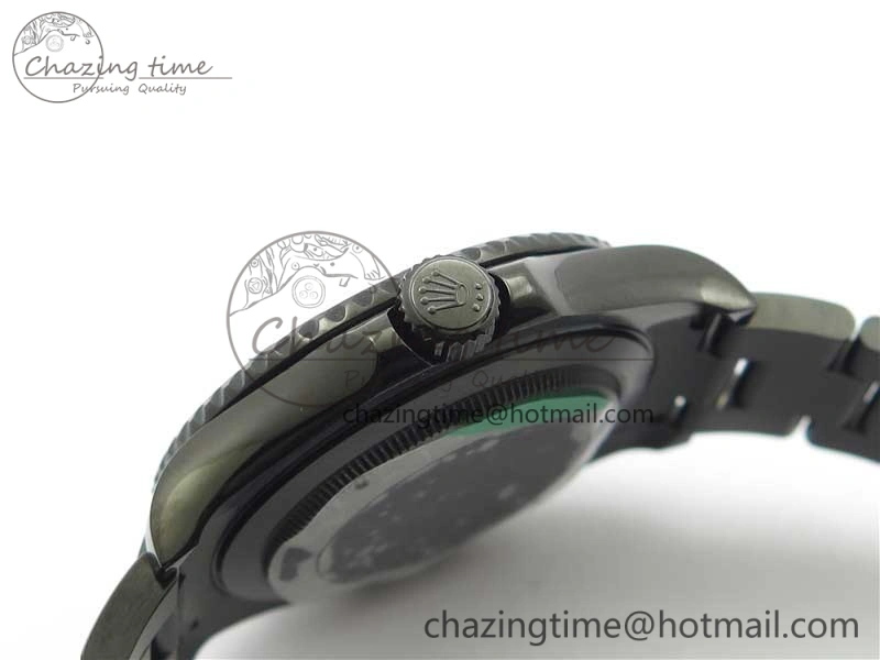 Yacht-Master 116622 DLC VRF Best Edition Black Dial on DLC Bracelet VR3135