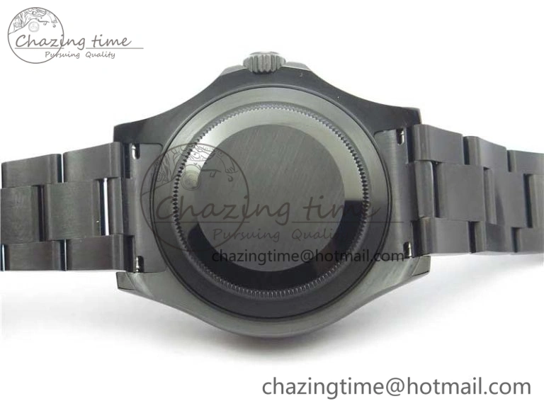 Yacht-Master 116622 DLC VRF Best Edition Black Dial on DLC Bracelet VR3135