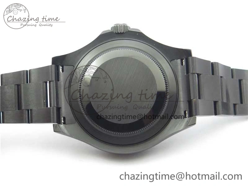 Yacht-Master 116622 DLC VRF Best Edition Black Dial on DLC Bracelet VR3135