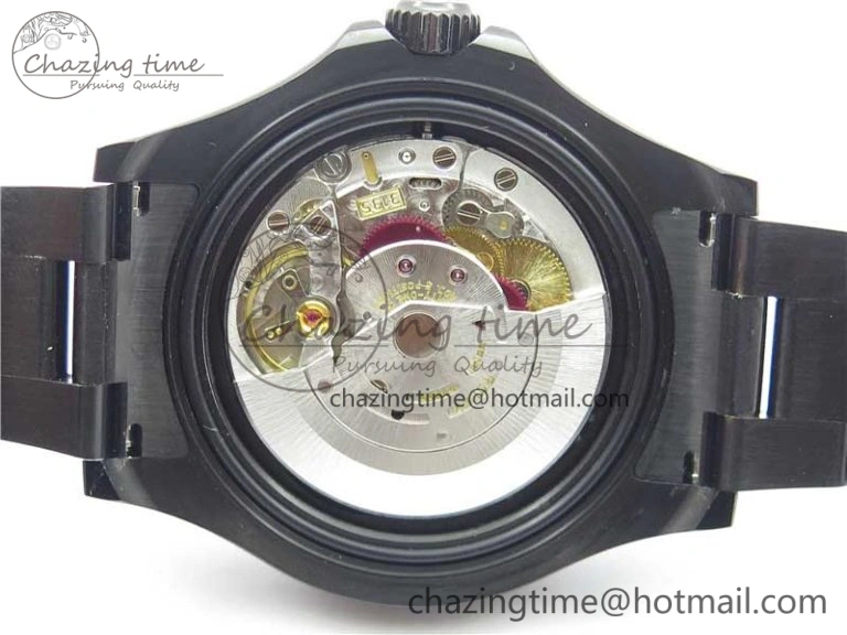 Yacht-Master 116622 DLC VRF Best Edition Black Dial on DLC Bracelet VR3135