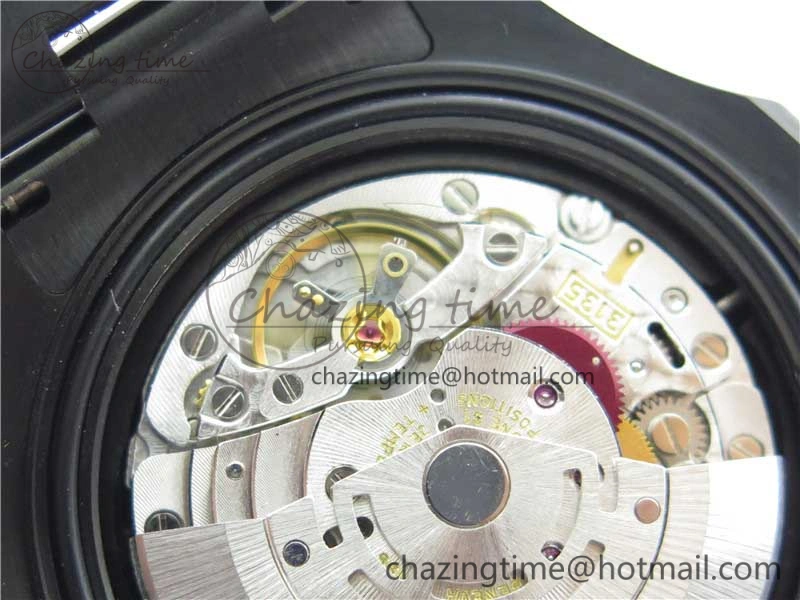 Yacht-Master 116622 DLC VRF Best Edition Black Dial on DLC Bracelet VR3135