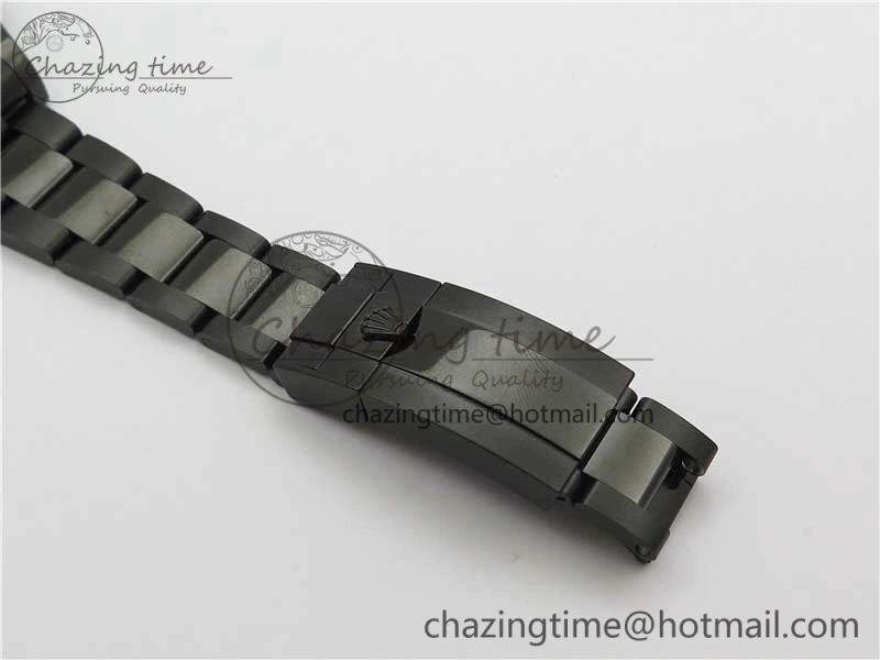 Yacht-Master 116622 DLC VRF Best Edition Black Dial on DLC Bracelet VR3135