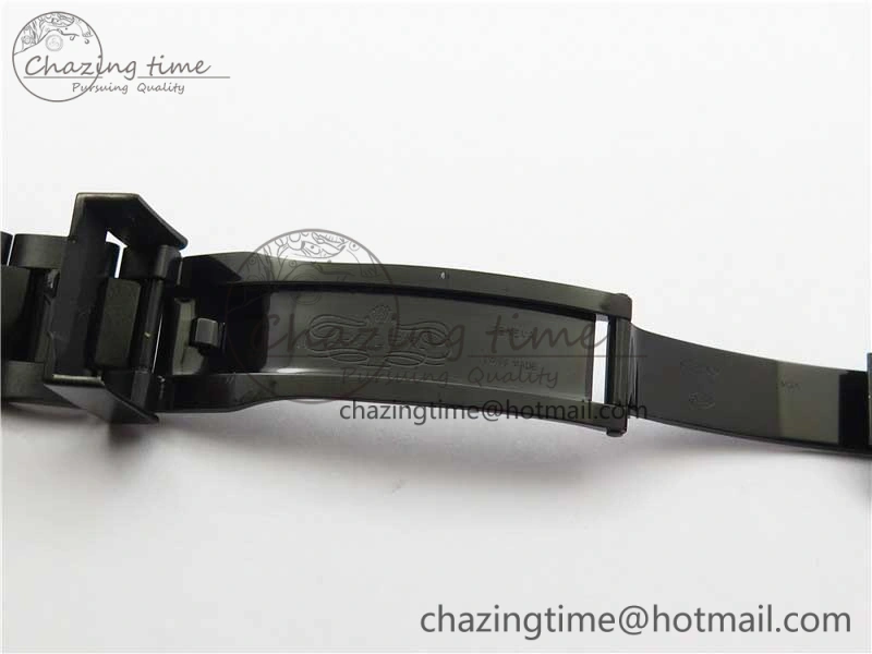 Yacht-Master 116622 DLC VRF Best Edition Black Dial on DLC Bracelet VR3135