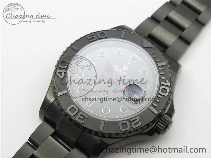 Yacht-Master 116622 DLC VRF Best Edition Black Dial on DLC Bracelet VR3135