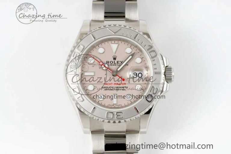 Yacht-Master 116622 GSF 1:1 Best Edition Carnation Dial on SS Bracelet A2836