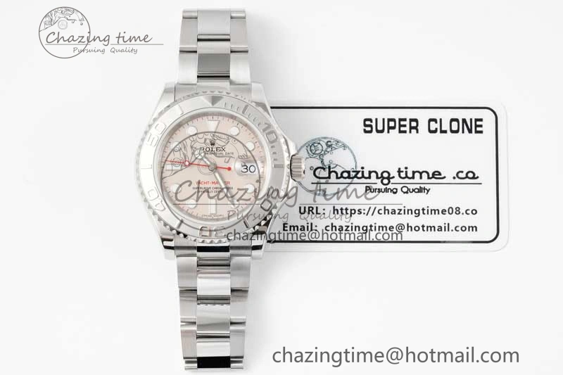 Yacht-Master 116622 GSF 1:1 Best Edition Carnation Dial on SS Bracelet A2836