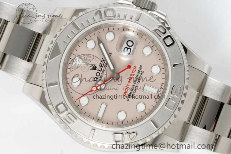 Yacht-Master 116622 GSF 1:1 Best Edition Carnation Dial on SS Bracelet A2836