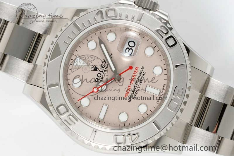 Yacht-Master 116622 GSF 1:1 Best Edition Carnation Dial on SS Bracelet A2836