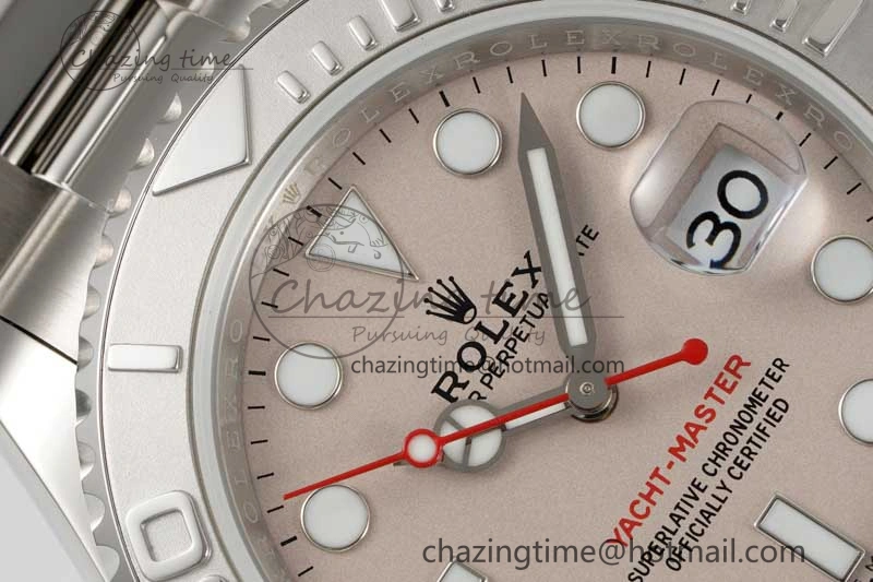 Yacht-Master 116622 GSF 1:1 Best Edition Carnation Dial on SS Bracelet A2836