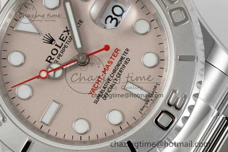 Yacht-Master 116622 GSF 1:1 Best Edition Carnation Dial on SS Bracelet A2836