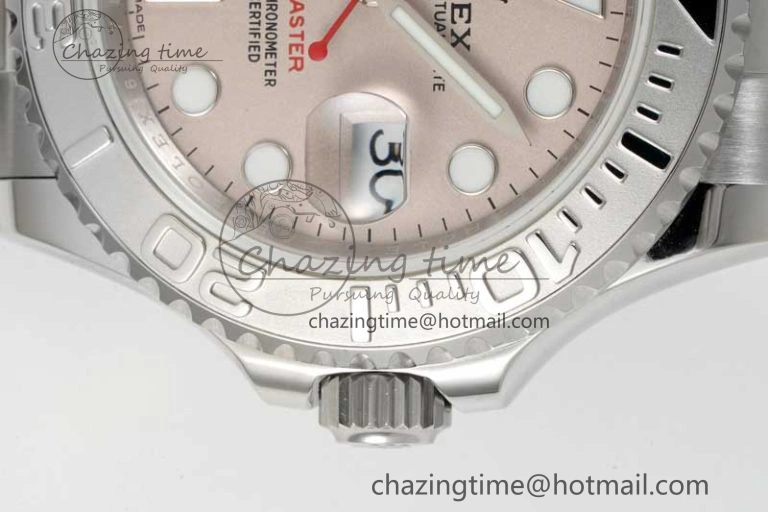 Yacht-Master 116622 GSF 1:1 Best Edition Carnation Dial on SS Bracelet A2836