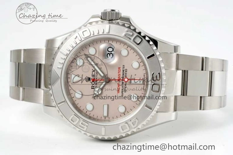 Yacht-Master 116622 GSF 1:1 Best Edition Carnation Dial on SS Bracelet A2836