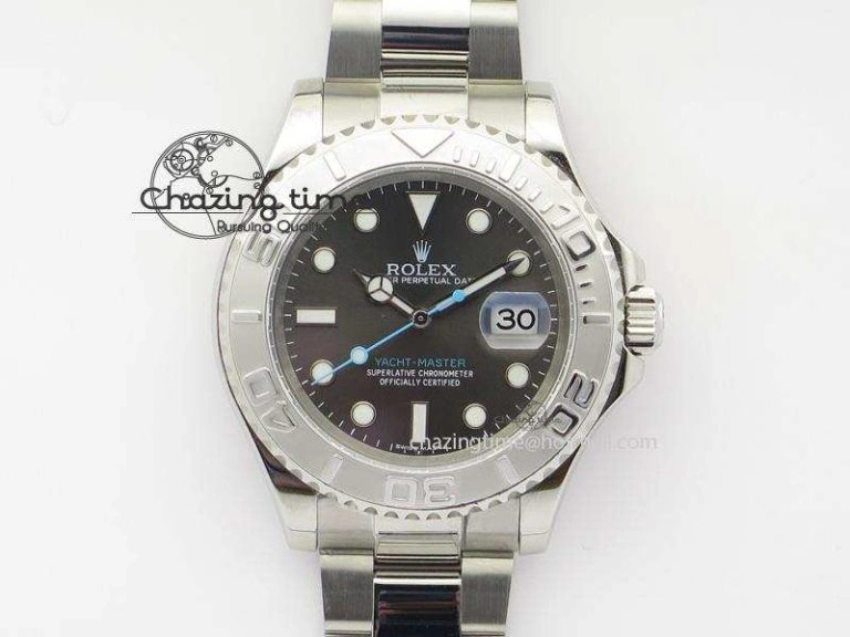 Yacht-Master 116622 JF 2016 Baselworld Gray Dial On SS Bracelet SA3135