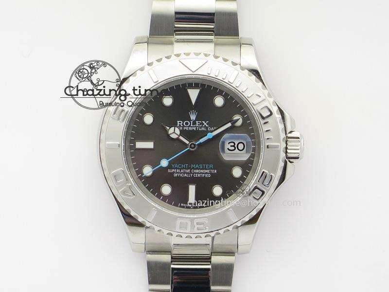 Yacht-Master 116622 JF 2016 Baselworld Gray Dial On SS Bracelet SA3135