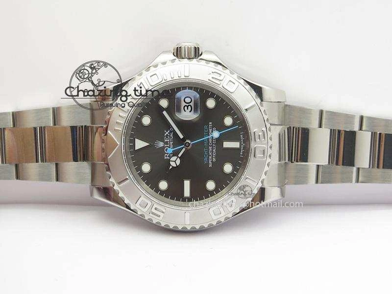 Yacht-Master 116622 JF 2016 Baselworld Gray Dial On SS Bracelet SA3135