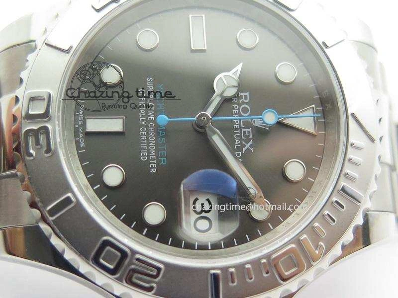 Yacht-Master 116622 JF 2016 Baselworld Gray Dial On SS Bracelet SA3135