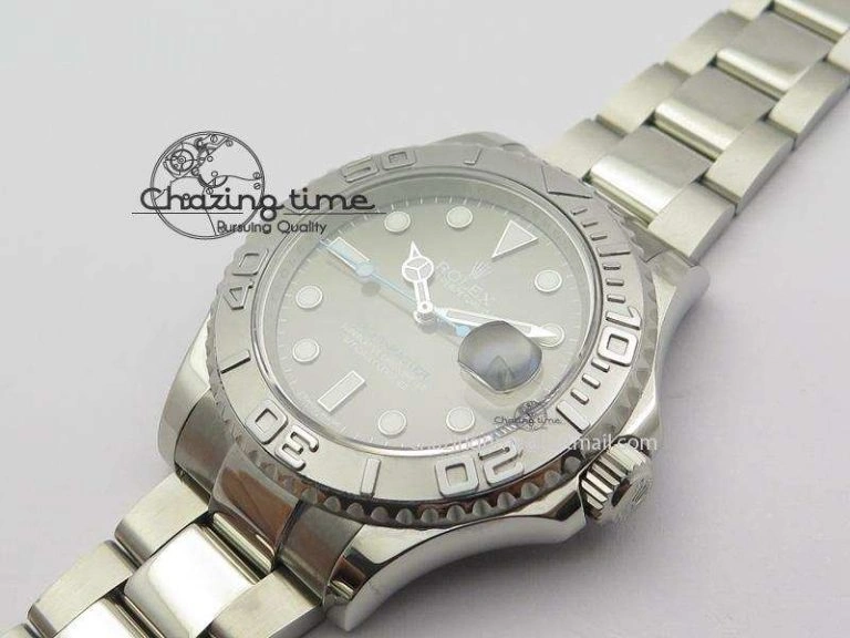 Yacht-Master 116622 JF 2016 Baselworld Gray Dial On SS Bracelet SA3135