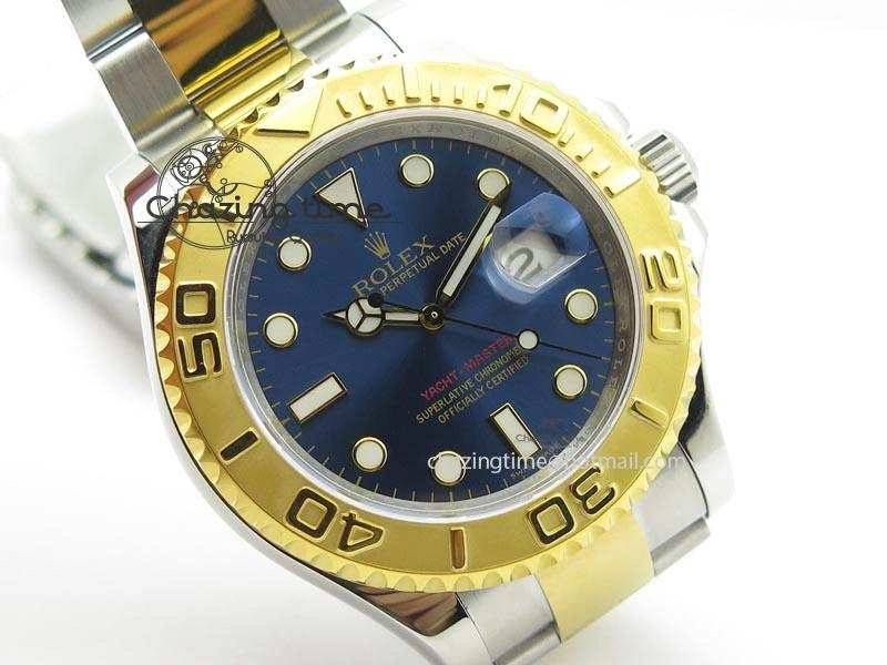 Yacht-Master 116622 JF Best Edition SS YG Blue Dial On Bracelet A2836