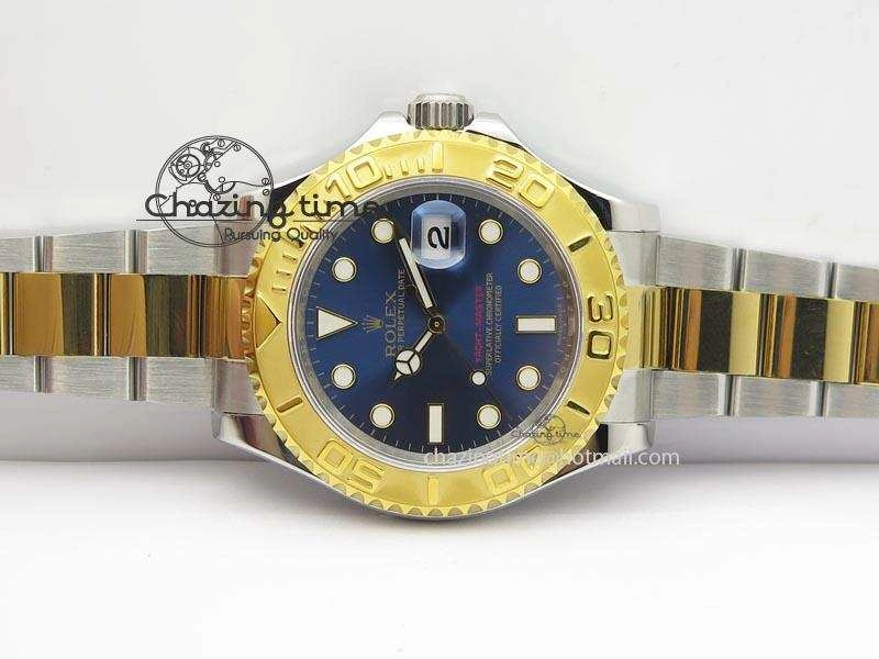 Yacht-Master 116622 JF Best Edition SS YG Blue Dial On Bracelet A2836