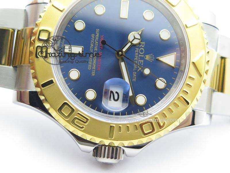 Yacht-Master 116622 JF Best Edition SS YG Blue Dial On Bracelet A2836