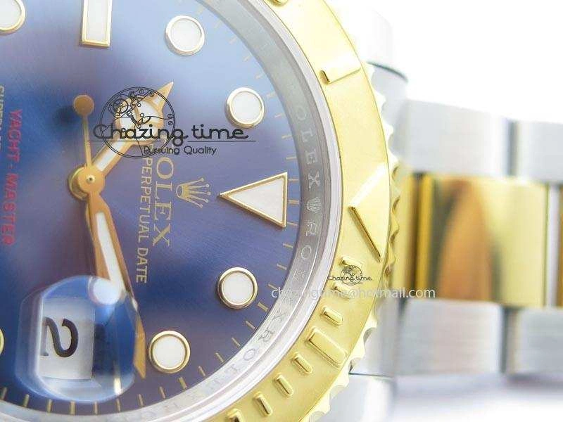 Yacht-Master 116622 JF Best Edition SS YG Blue Dial On Bracelet A2836