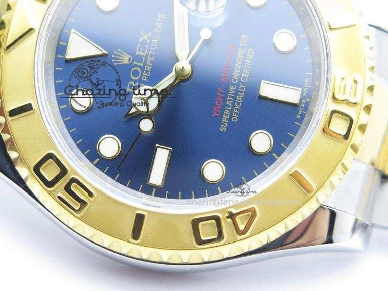 Yacht-Master 116622 JF Best Edition SS YG Blue Dial On Bracelet A2836